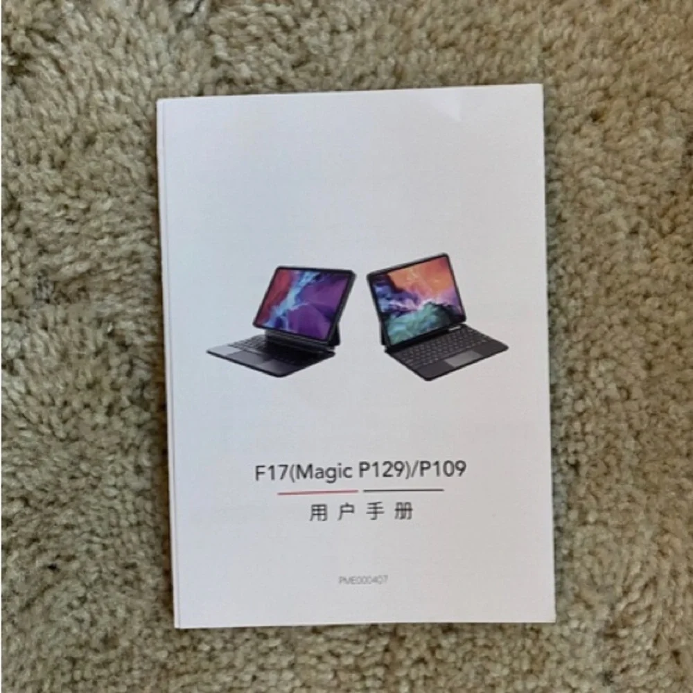 IPAD Keyboard P129/P107 in Black NWT